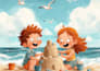 design beautiful ai children book illustrations